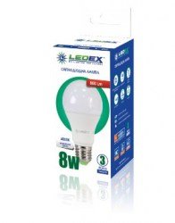 nasvet.lampa Ledex8wat4000K